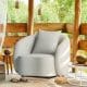 Loungefauteuil Luna creme