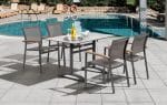 Armstuhl Lido taupe-grau – Bild 5