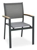Armstuhl Lido taupe-grau