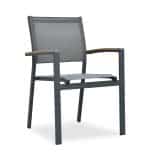 Armstuhl Lido taupe-grau – Bild 2