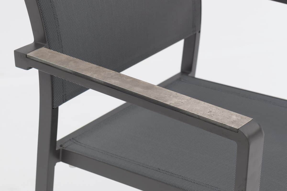 Lilly Armstuhl - HPL grau – Bild 3