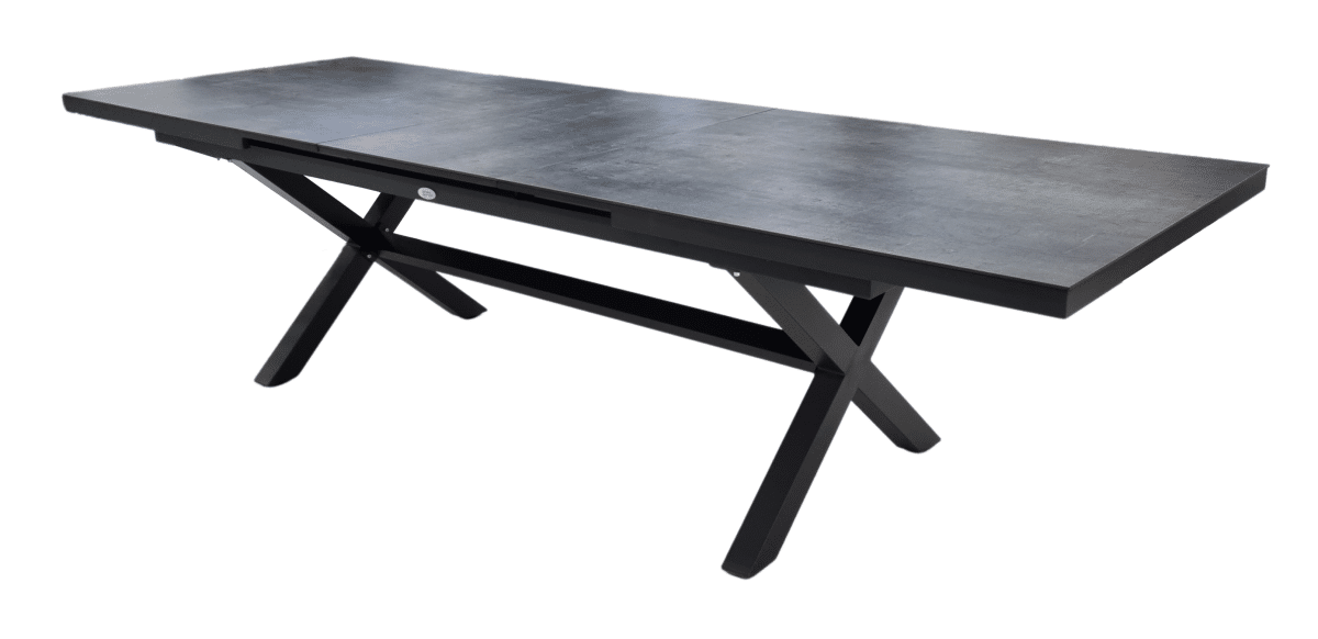 Long Island Tisch - anthrazit - 100x240-300 – Bild 3