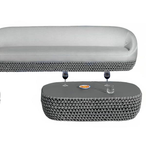 Loungegruppe Maui grau