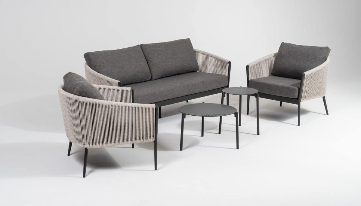 Mango Lounge - anthrazit/hellgrau – Bild 2