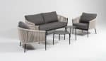 Loungegruppe Mango hell – Bild 2