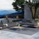 Loungegruppe New Freedom anthrazit