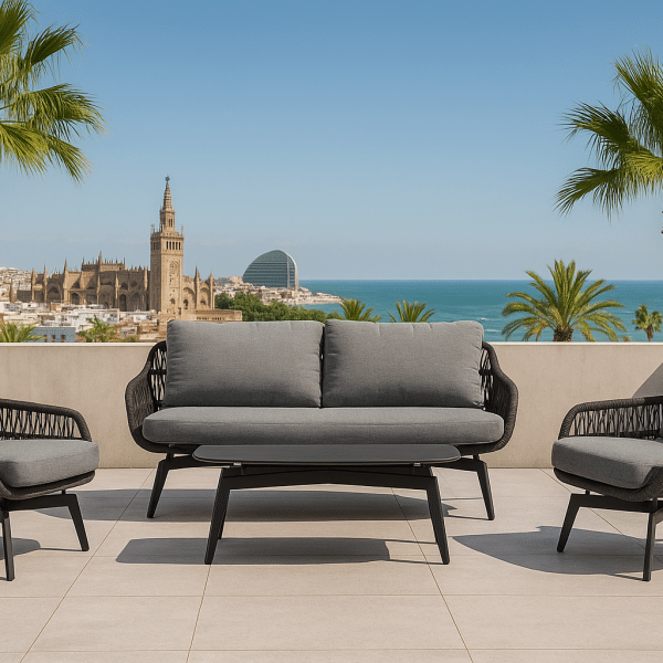 Loungegruppe Sahara dunkel