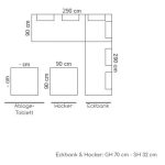 Loungegruppe Saint Tropez creme – Bild 2