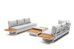 Loungegruppe Santorini hell – Bild 5