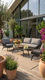 Loungegruppe Sahara dunkel – Bild 2