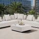 Loungegruppe Saint Tropez creme