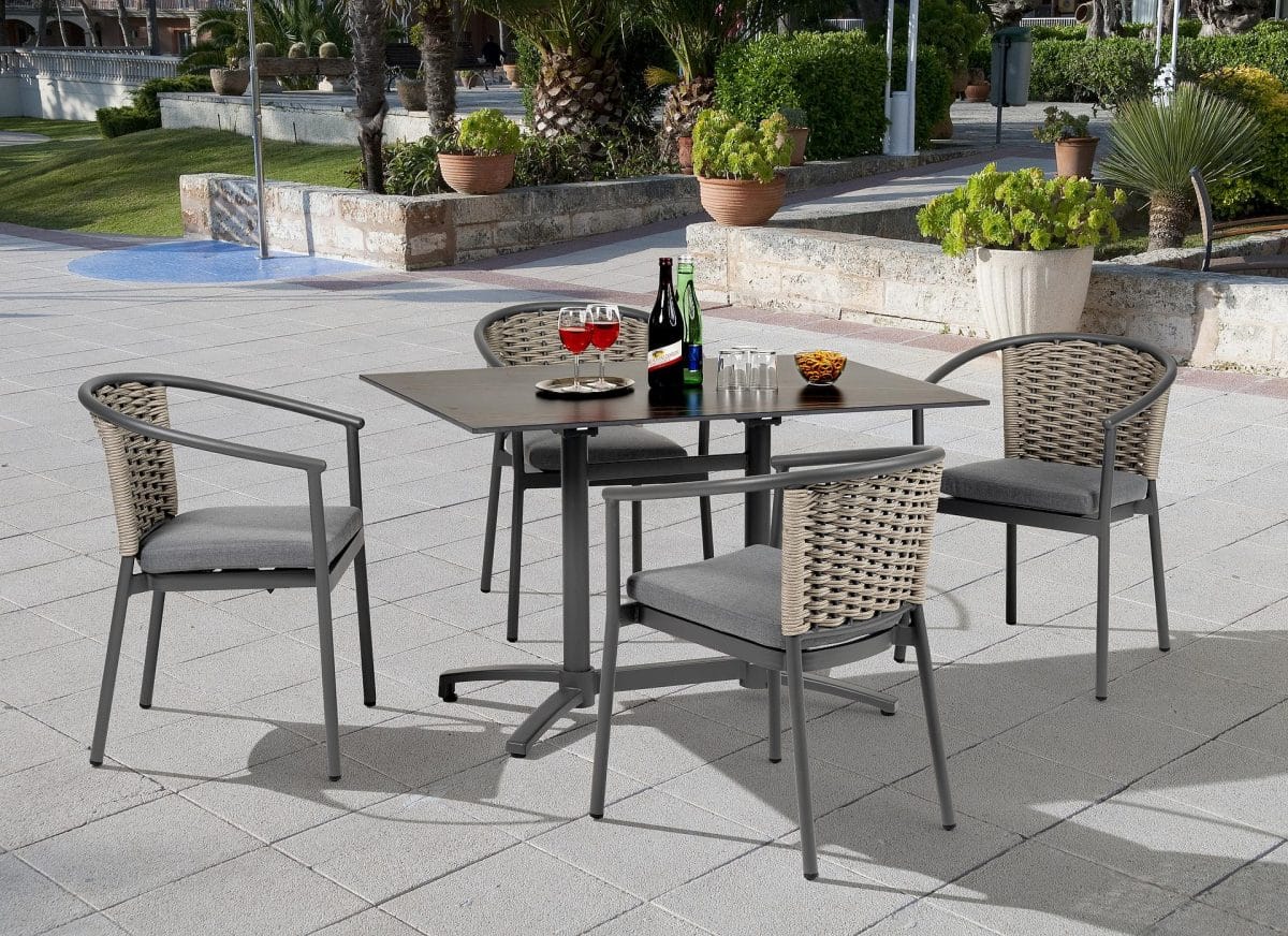 Thea Anthrazit Tisch - 80x120 – Bild 3