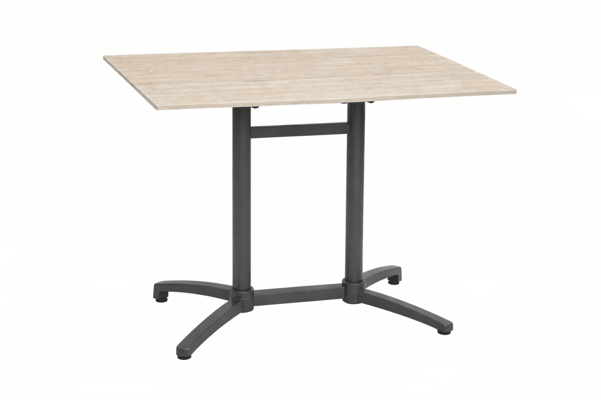 Thea Travertin Tisch - 70x70 – Bild 4