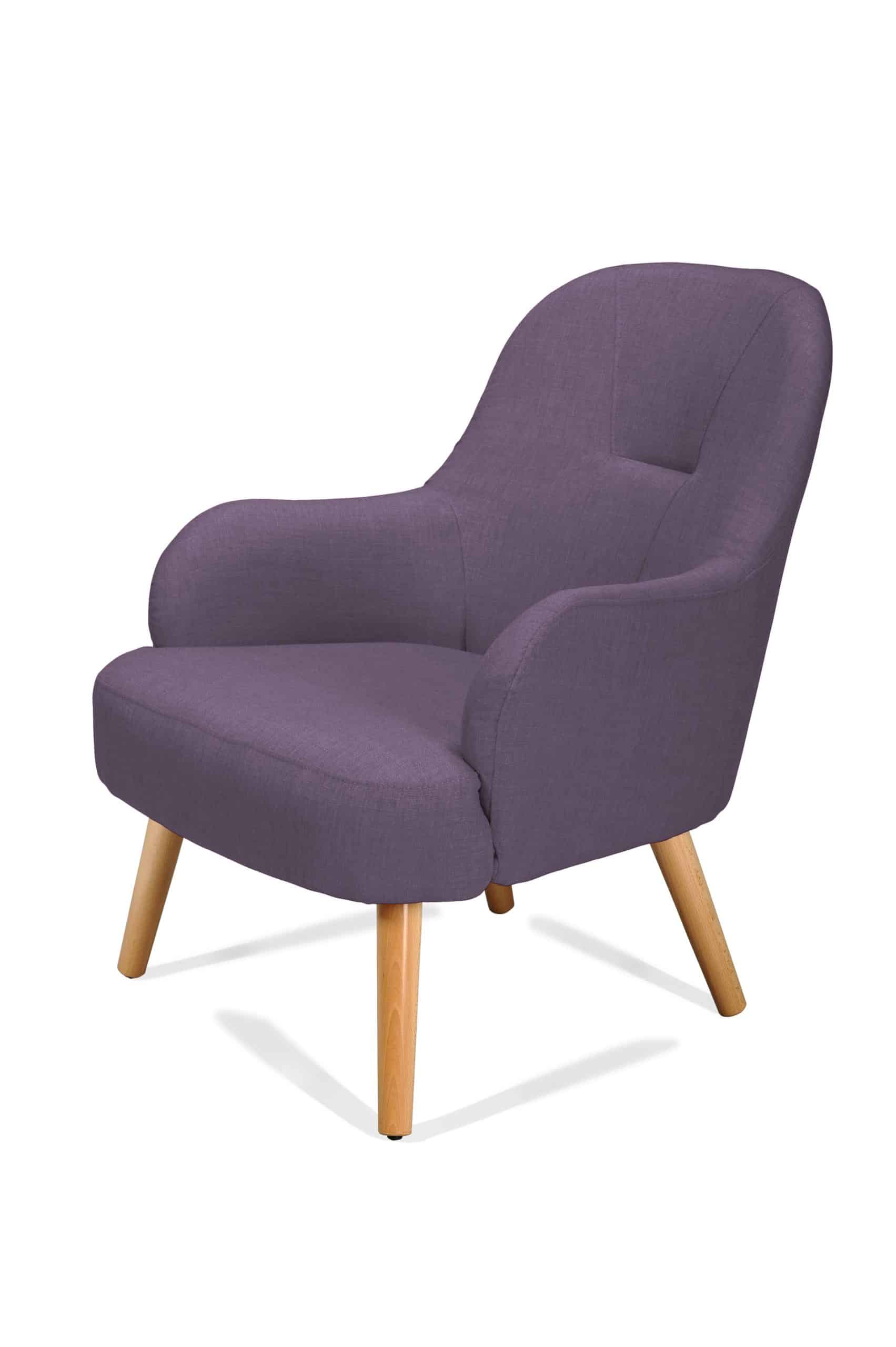 ToledofataDanubioPurple Fauteuil Toledo – Bild 1
