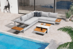 Loungegruppe Santorini hell