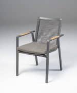 Sessel Woody hellgrau – Bild 2