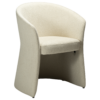 Simply Beige Bouclé, cognac Griff
