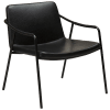 Vintage Schwarz Kunstleder mit schwarzen Beinen
