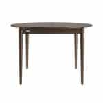 Ausziehbarer Tisch Eclipse d-120+40 Dunkelnuss