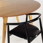 Runder Tisch Floki 120 cm, Eiche natur – Bild 5