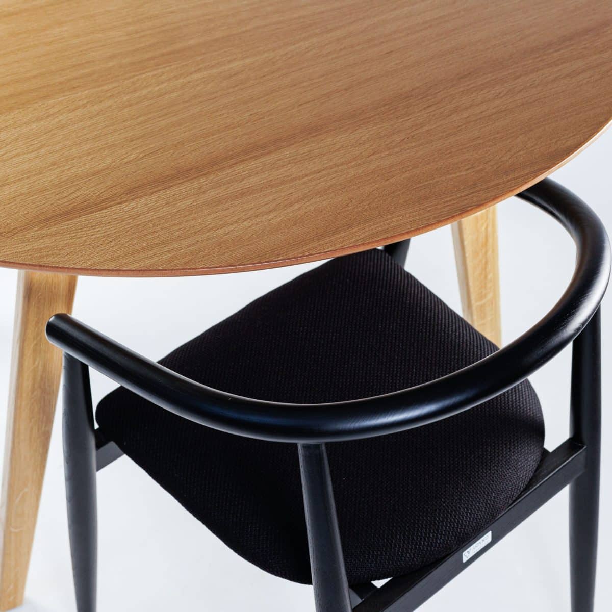 Runder Tisch Floki 120 cm, Eiche natur – Bild 3