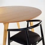 Runder Tisch Floki 120 cm, Eiche natur – Bild 4