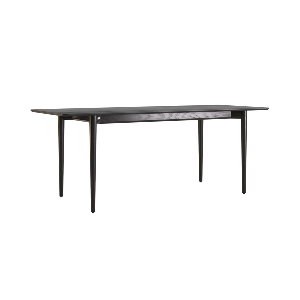 Ausziehbarer Tisch SILVA 130+40 x 80, schwarz – Bild 6