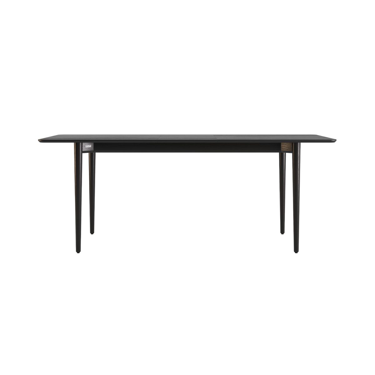 Ausziehbarer Tisch SILVA 130+40 x 80, schwarz – Bild 7