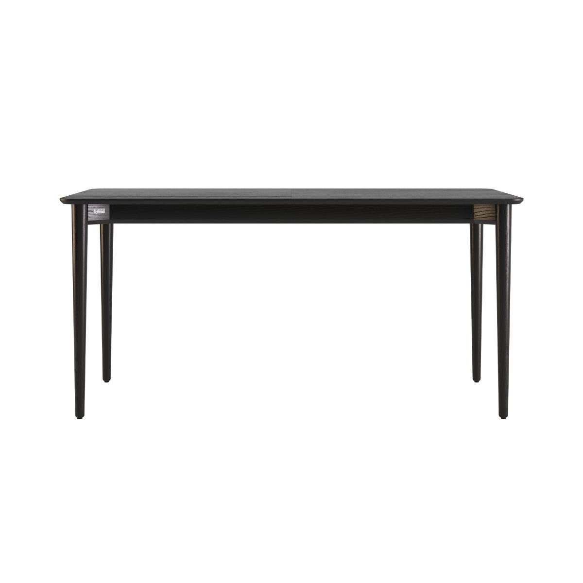 Ausziehbarer Tisch SILVA 130+40 x 80, schwarz – Bild 5