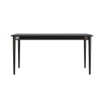 Ausziehbarer Tisch SILVA 130+40 x 80, schwarz – Bild 5