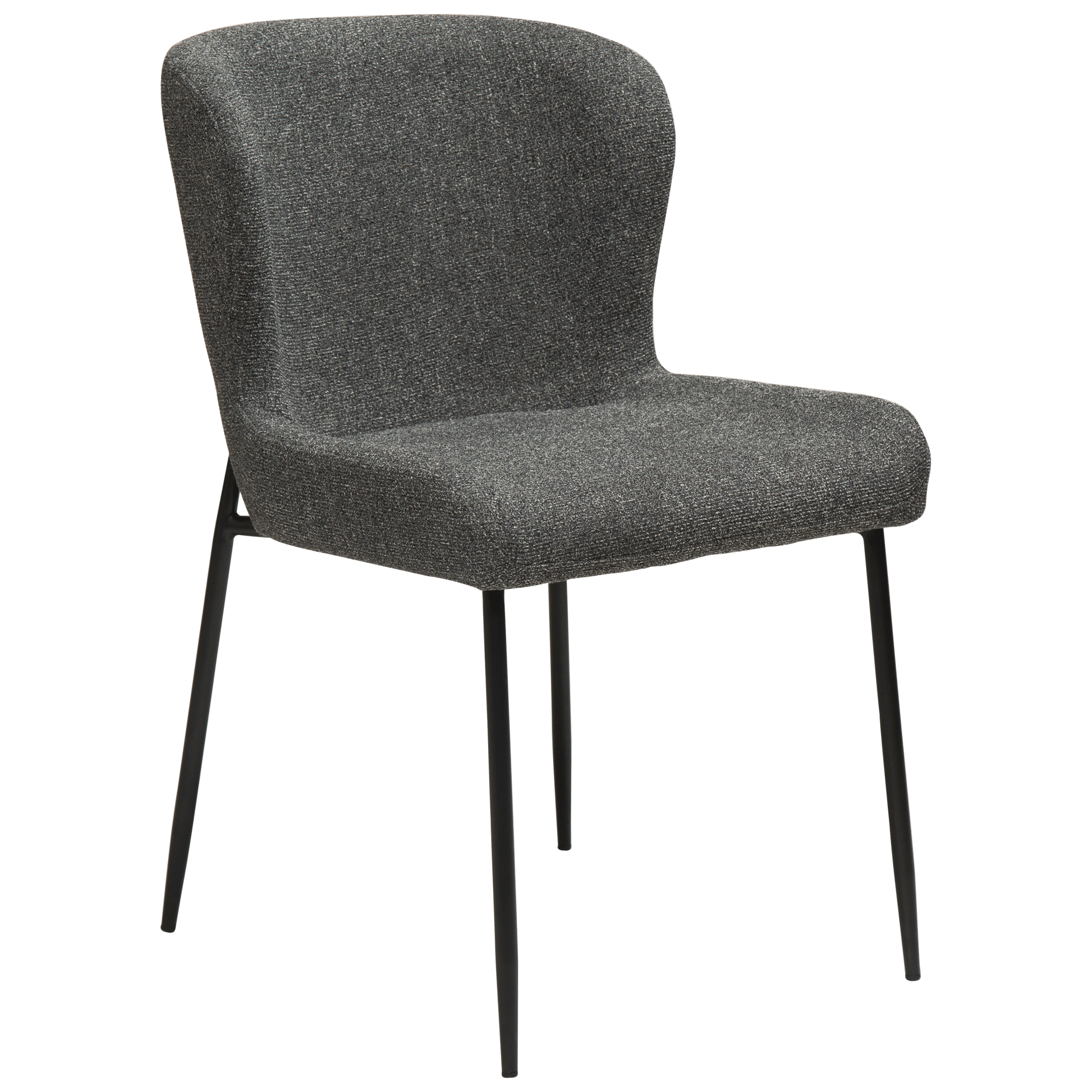 glam-chair-pebble-grey-boucle-fabric-with-black-metal-legs-100206202-01-main GLAM Stuhl – Bild 1