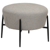 Cashmere Bouclé, schwarze Metallbeine