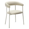 Knochenweißes Bouclé, Knochenweiße Beine