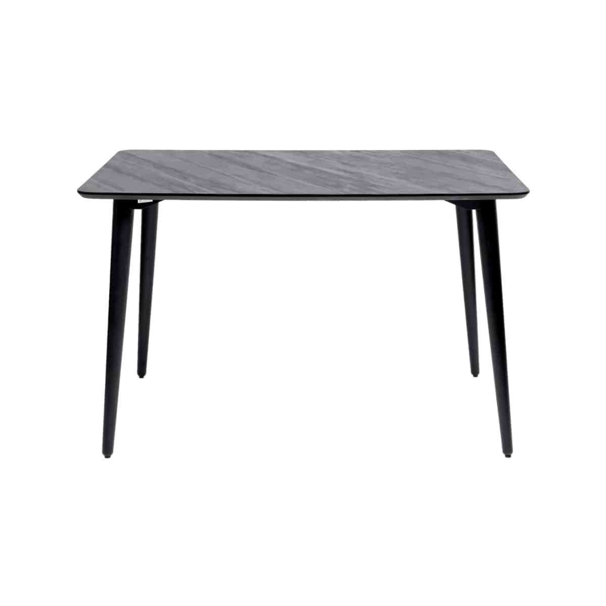 Tisch DAN 120 x 80, HPL schwarz – Bild 2
