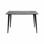 Tisch Dan 120 x 80 HPL Arpa 3408 Losa / schwarz