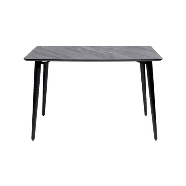 Tisch Dan 120 x 80 HPL Arpa 3408 Losa / schwarz