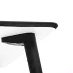 Tisch DAN 120 x 80, HPL schwarz – Bild 4