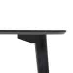 Tisch DAN 120 x 80, HPL schwarz – Bild 5