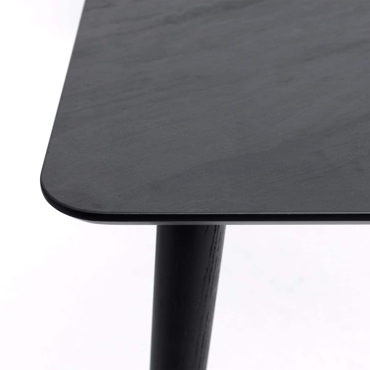 Tisch DAN 120 x 80, HPL schwarz – Bild 6
