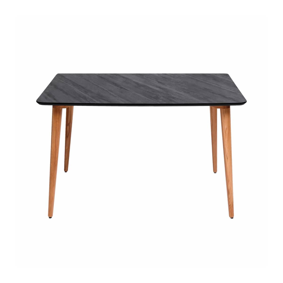 Tisch DAN 120 x 80, HPL schwarz – Bild 3