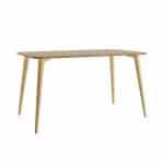 Tisch DAN 140 x 80, Eiche natur