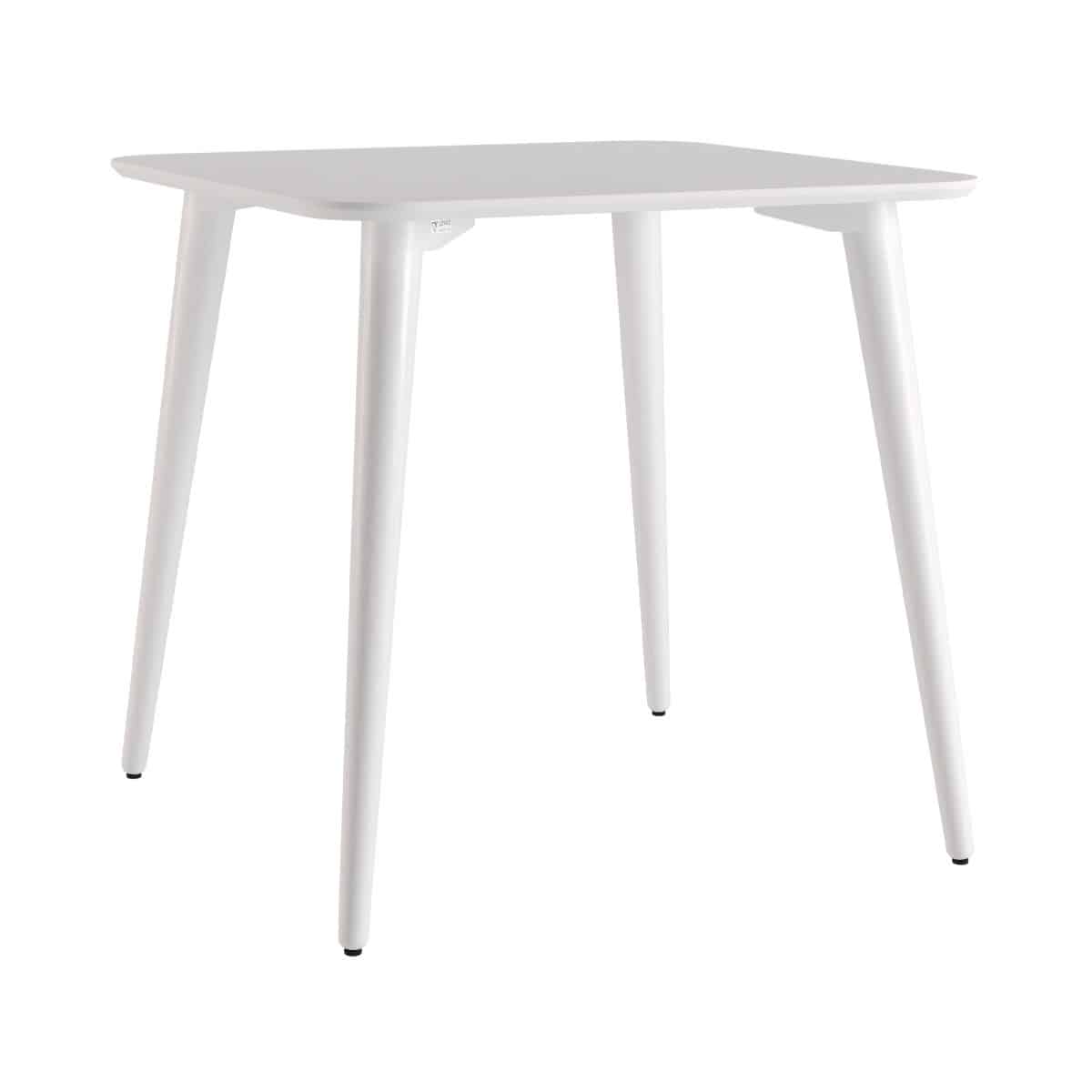 Tisch DAN 80 x 80, weiß – Bild 2