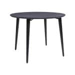 Tisch Dan d-90 HPL Arpa 3408 Losa / schwarz – Bild 4