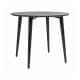 Tisch Dan d-90 HPL Arpa 3408 Losa / schwarz