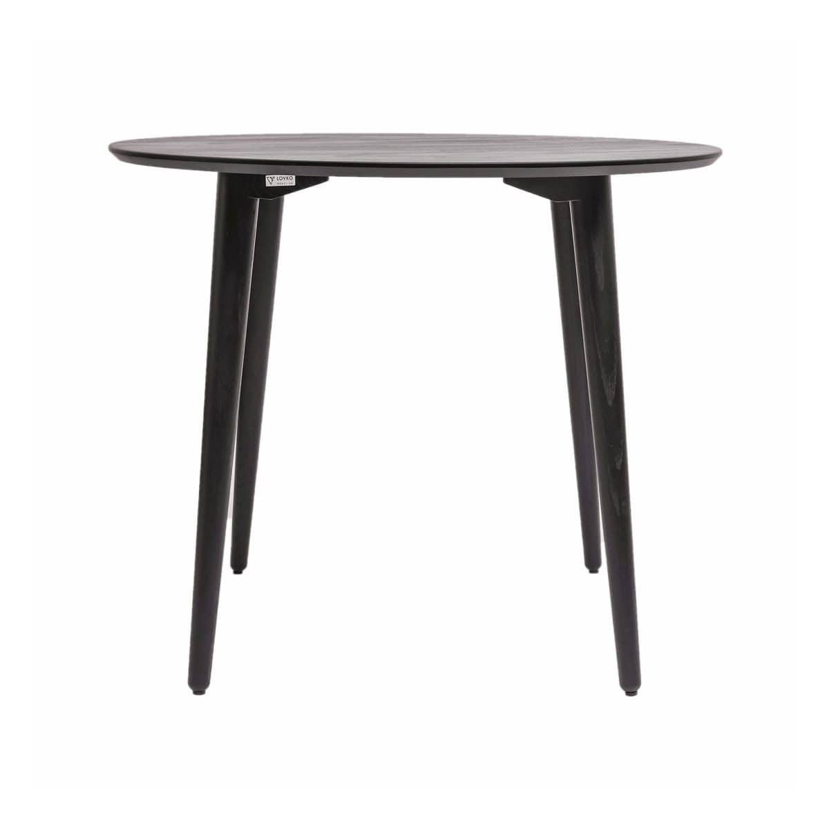 Tisch DAN d-90, HPL schwarz – Bild 8