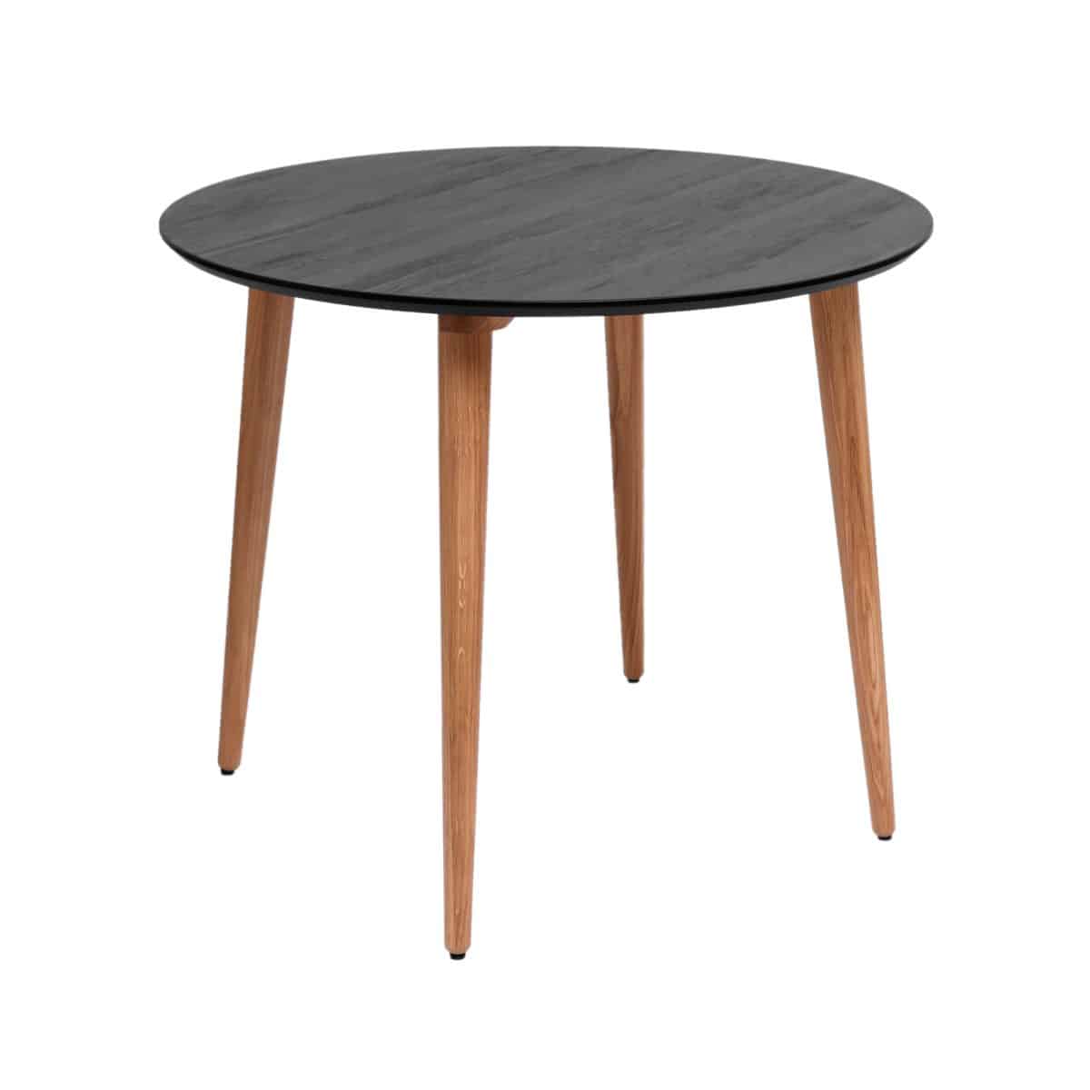 Tisch DAN d-90, HPL schwarz – Bild 3