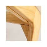 Esstisch Floki 80 × 140 cm, Eiche natur – Bild 8