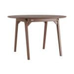 Runder Tisch Floki 120 cm, dunkle Walnuss