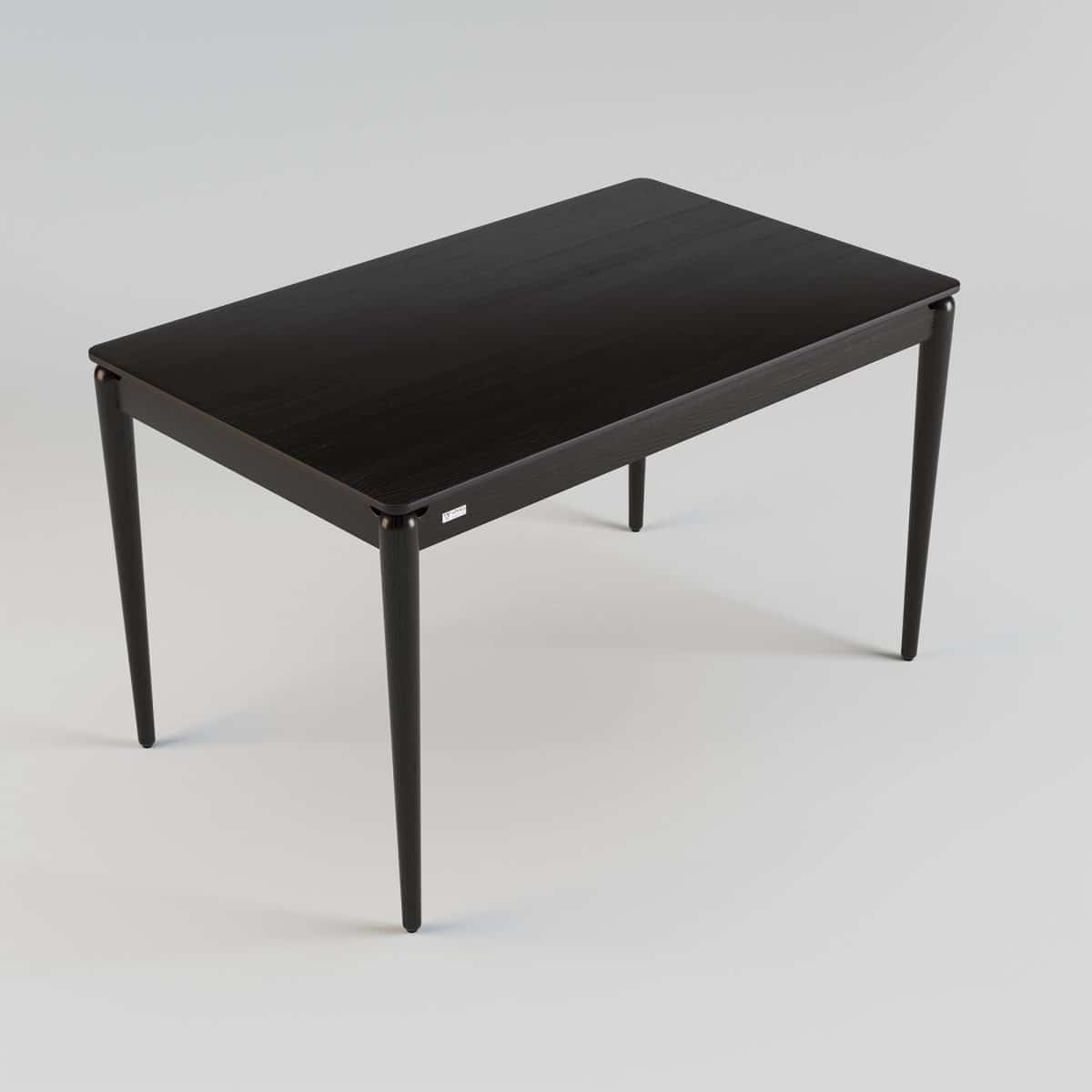 Ausziehbarer Tisch ECLIPSE 130+60 x 80, schwarz – Bild 12