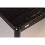 Ausziehbarer Tisch ECLIPSE 130+60 x 80, schwarz – Bild 3